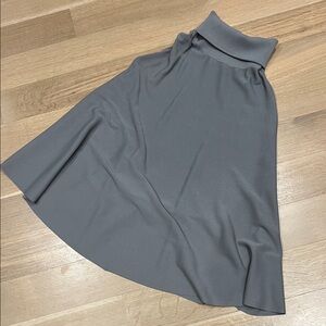 H&M Slate Gray A-Line Knit Skirt